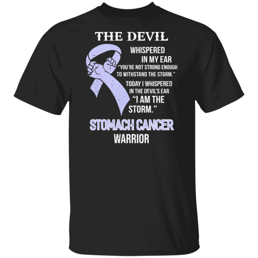 I Am The Storm Support Stomach Cancer Awareness-T-Shirt & Hoodie-Classic T-Shirt-Black