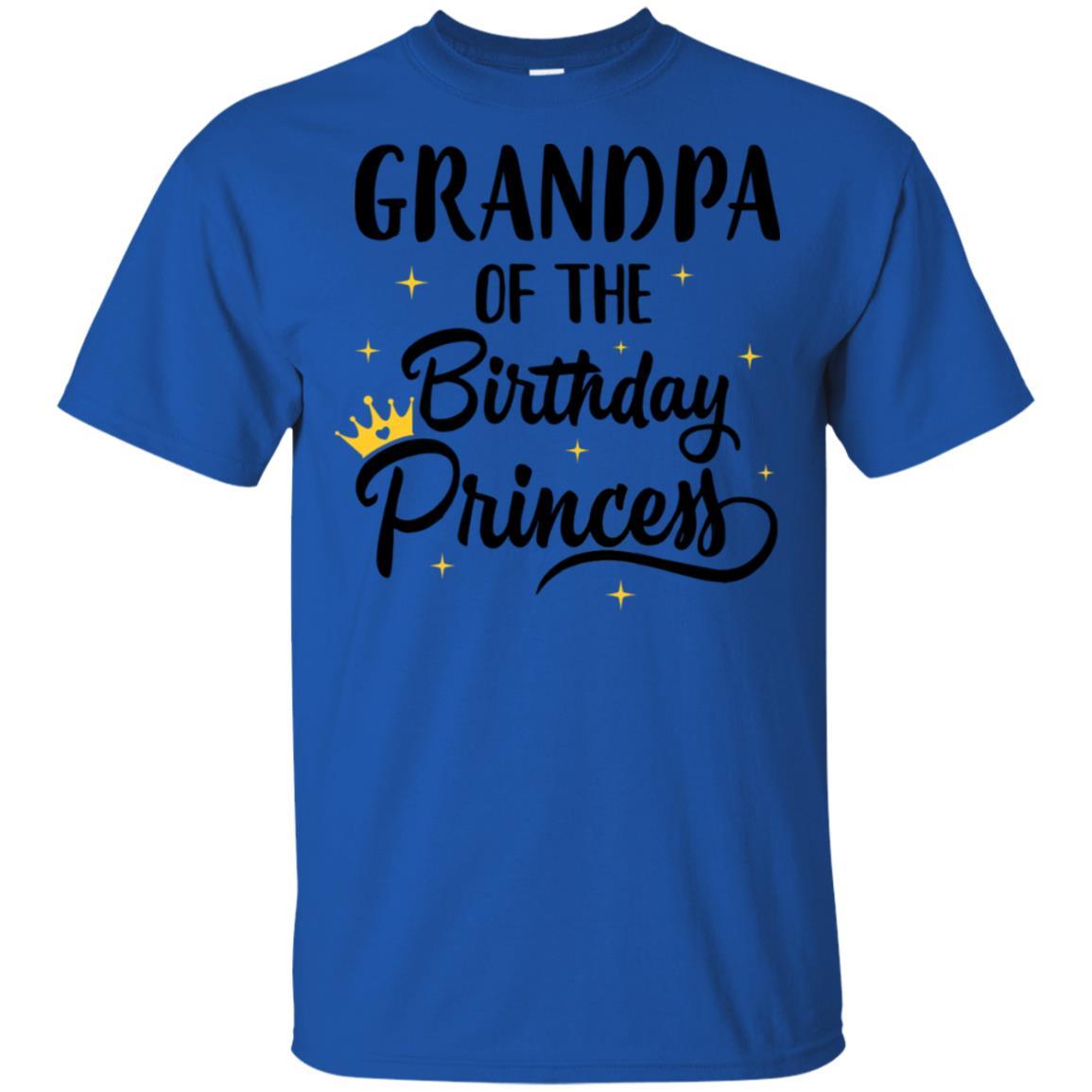 Grandpa Of The Birthday Princess Matching Family Party-T-Shirt & Hoodie-Classic T-Shirt-Royal