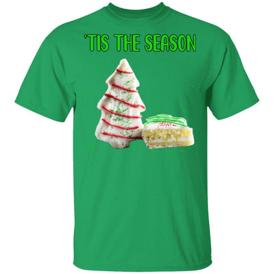 Tis The Season Christmas Tree Cakes Funny Xmas Gift-T-Shirt & Sweatshirt-Classic T-Shirt-Irish Green
