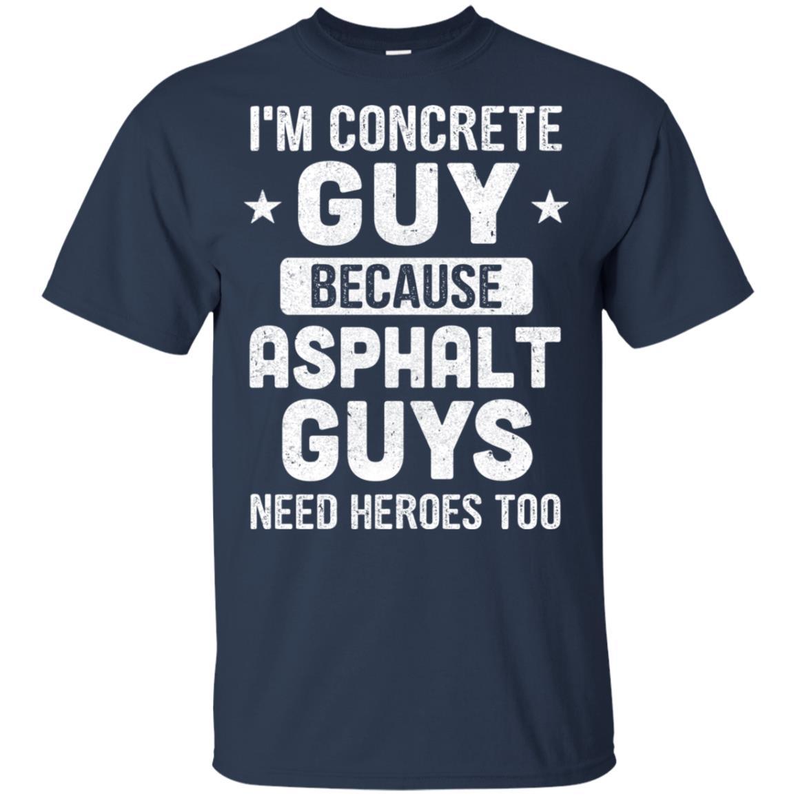 Funny Concrete Gift For Construction Worker-T-Shirt & Hoodie-Classic T-Shirt-Navy
