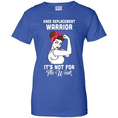 Knee Replacement Warrior Gift For Women-T-Shirt & Hoodie-Women's T-Shirt-Royal