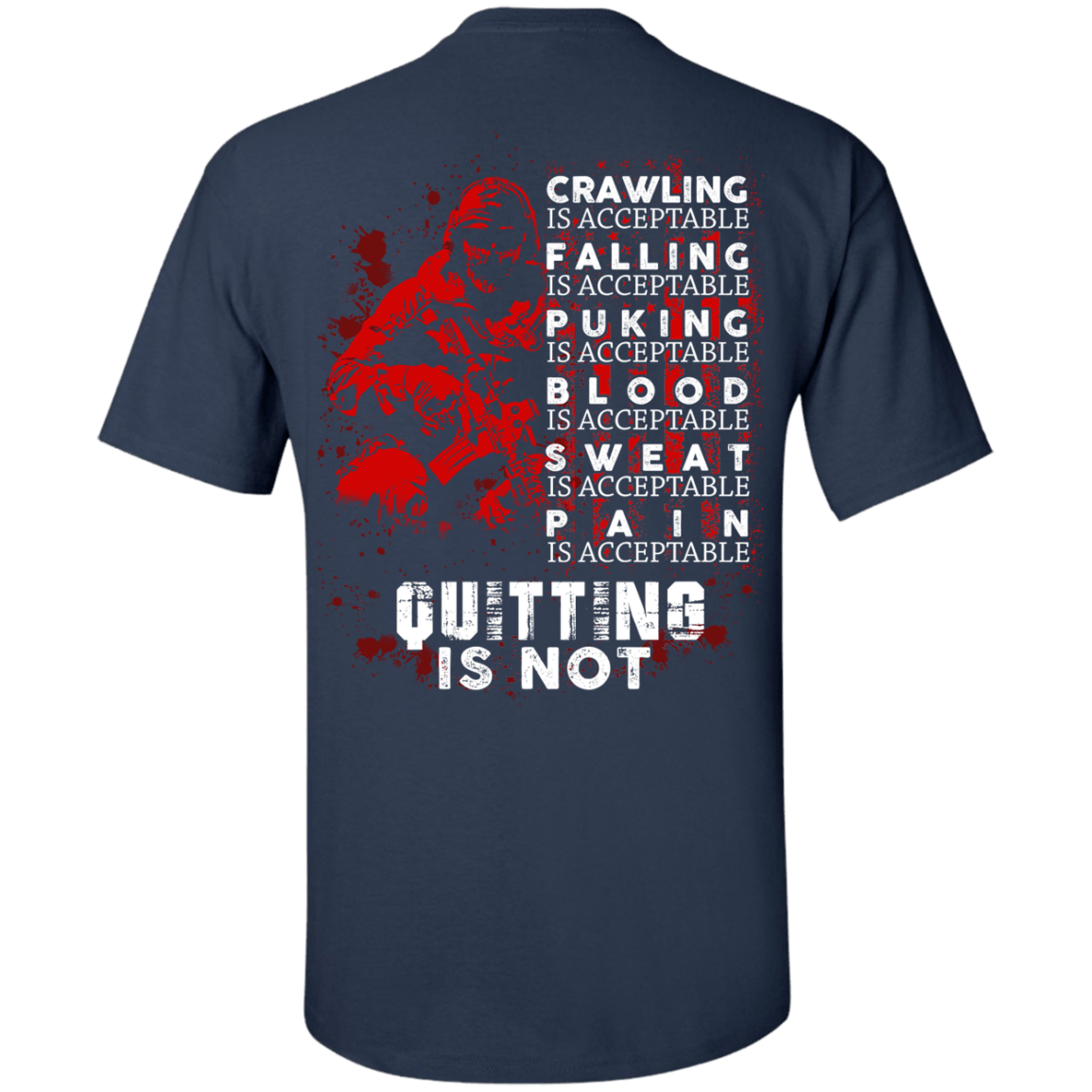 SPARTAN WARRIOR-T-Shirt & Hoodie-Classic T-Shirt-Navy