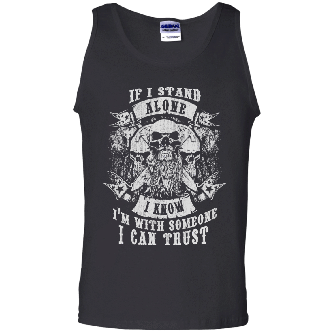 Some One I Can Trust-T-Shirt & Hoodie-Unisex Tank-Black