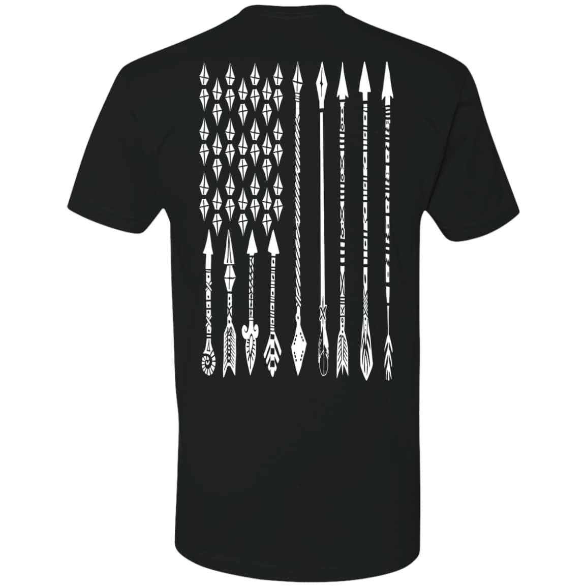 Archery Arrow Flag-T-Shirt & Hoodie-Premium T-Shirt-Black