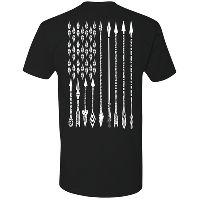 Archery Arrow Flag-T-Shirt & Hoodie-Premium T-Shirt-Black