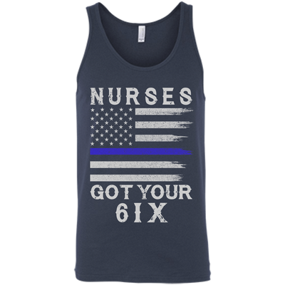 Nurse I Got Your Six-T-Shirt & Hoodie-Unisex Tank-Navy