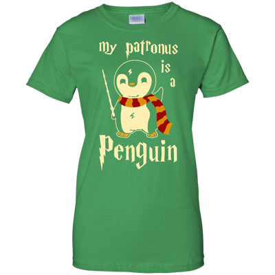 My Patronus Is A Penguin-T-Shirt & Hoodie-Women's T-Shirt-Irish Green