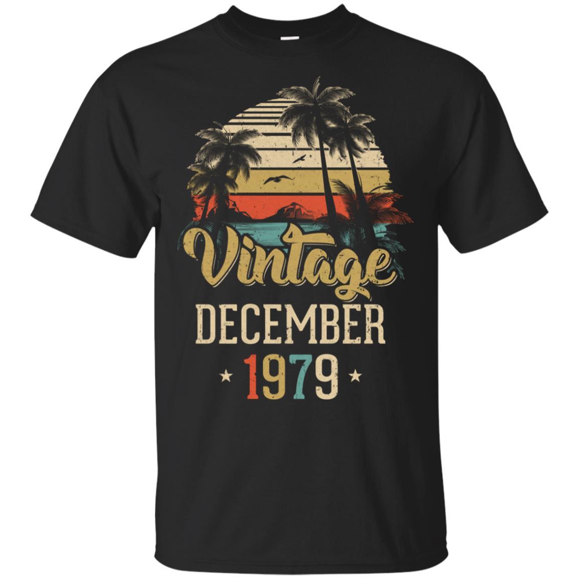 Retro Classic Vintage December 1979 43th Birthday Gift
