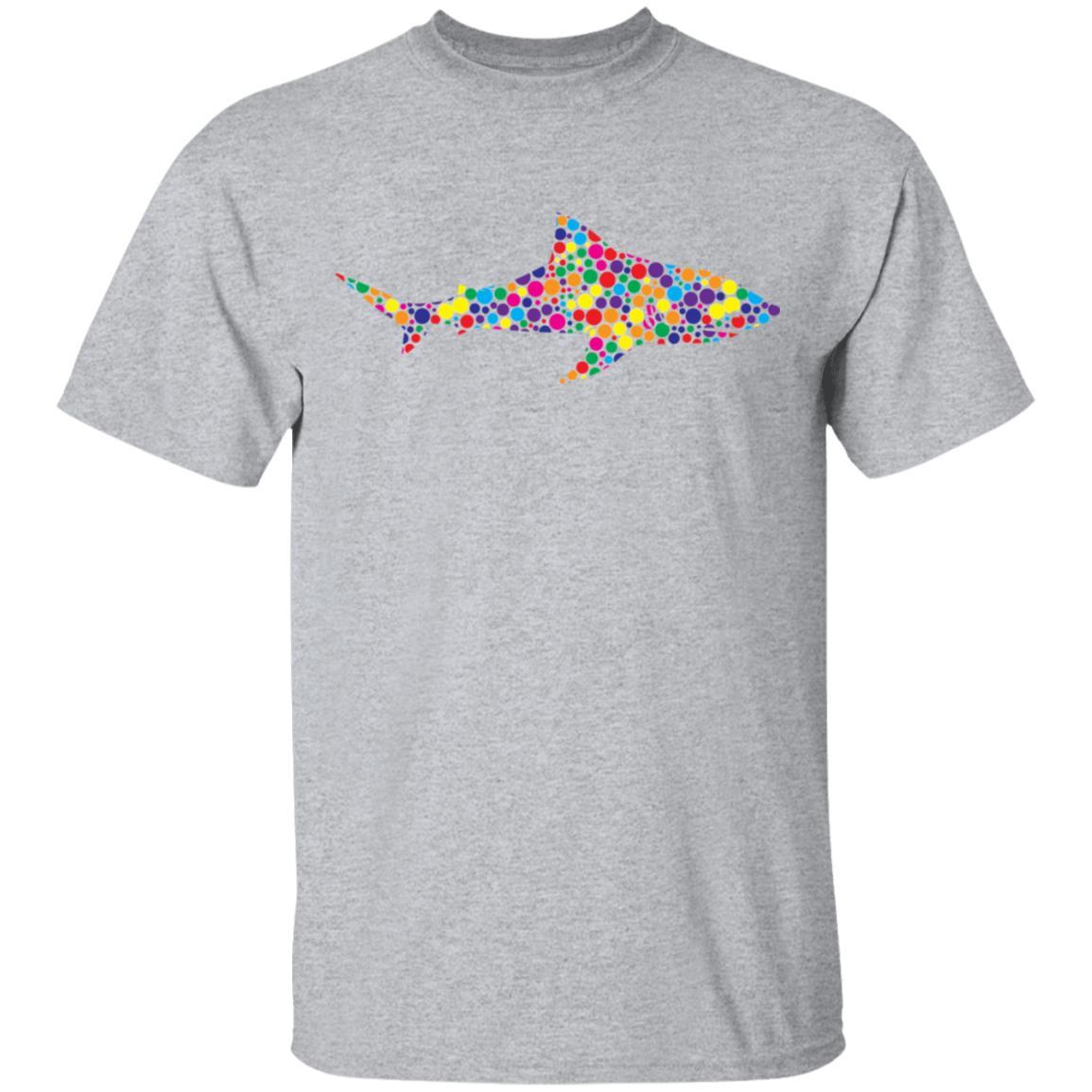 Dot Shark Lovers International Dot Day-T-Shirt & Hoodie-Classic T-Shirt-Sport Grey