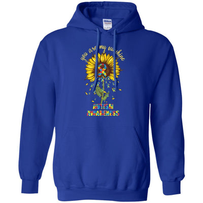You Are My Sunshine Autism Awareness-T-Shirt & Hoodie-Pullover Hoodie-Royal
