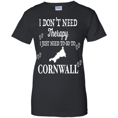 I Just Need To Go To Cornwall-T-Shirt & Hoodie-Women's T-Shirt-Black
