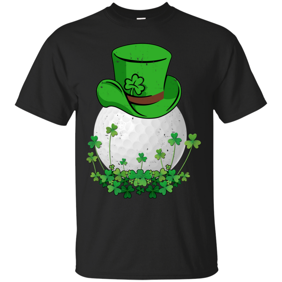 Shamrock Golf Leprechaun St Patricks Day-T-Shirt & Hoodie-Classic T-Shirt-Black