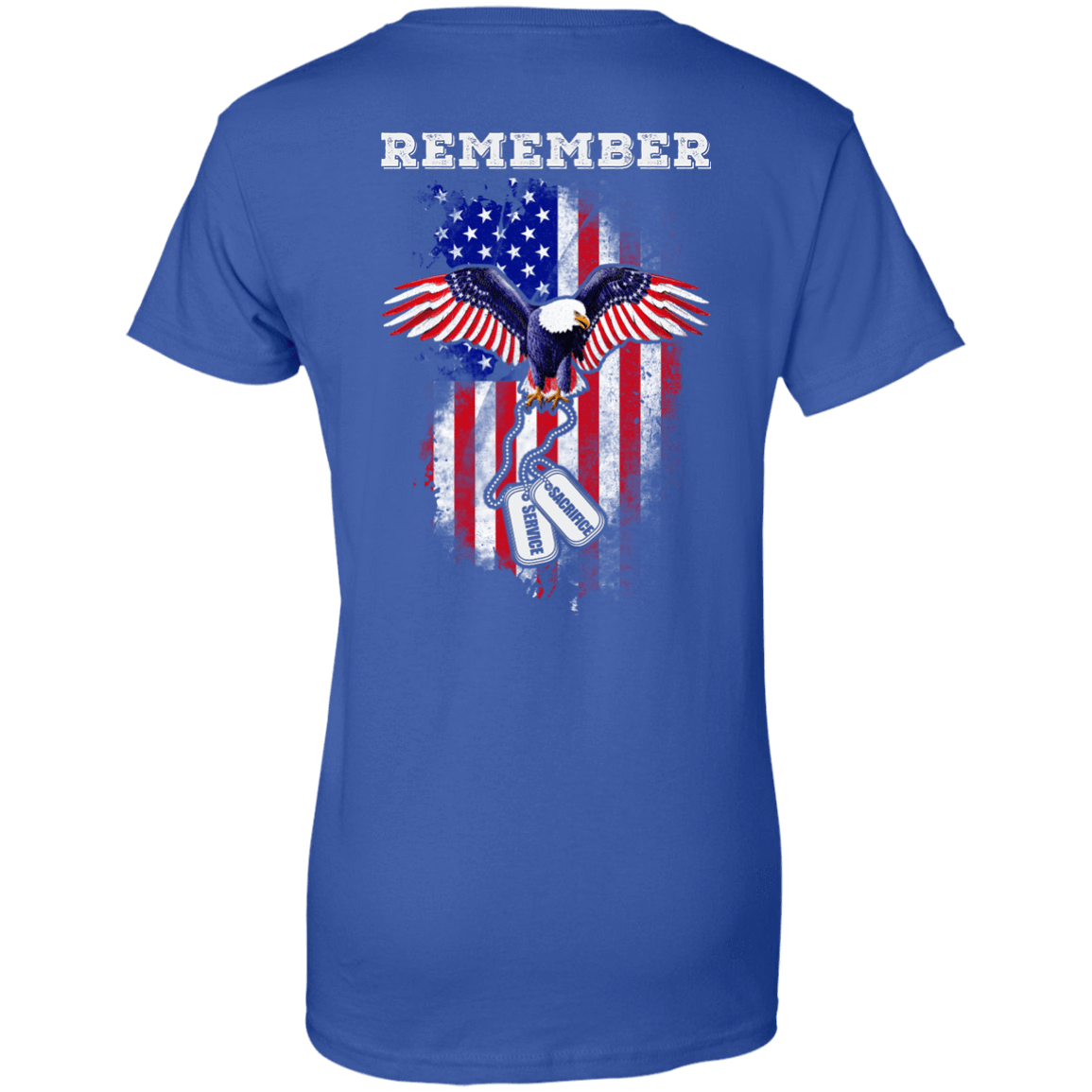 Remember Sacrifice Service-T-Shirt & Hoodie-Women's T-Shirt-Royal