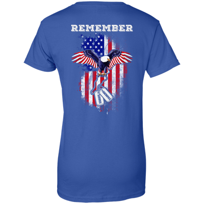 Remember Sacrifice Service-T-Shirt & Hoodie-Women's T-Shirt-Royal