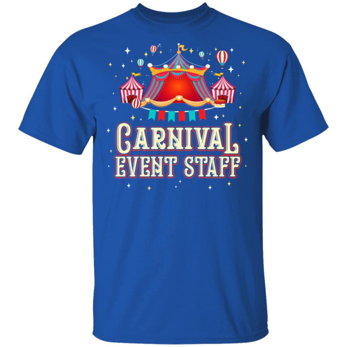 Carnival Event Staff Circus Party Carnival Distressed-T-Shirt & Hoodie-Classic T-Shirt-Royal