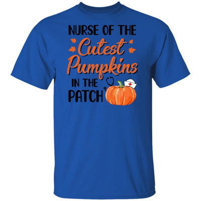 Nurse Of The Cutest Pumpkins In The Patch Halloween Gift-T-Shirt & Hoodie-Classic T-Shirt-Royal