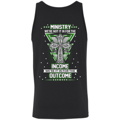 Ministy In It For The Outcome-T-Shirt & Hoodie-Unisex Tank-Black