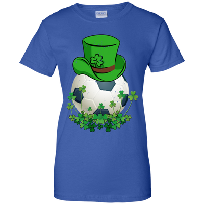 Shamrock Soccer Leprechaun St Patricks Day-T-Shirt & Hoodie-Women's T-Shirt-Royal
