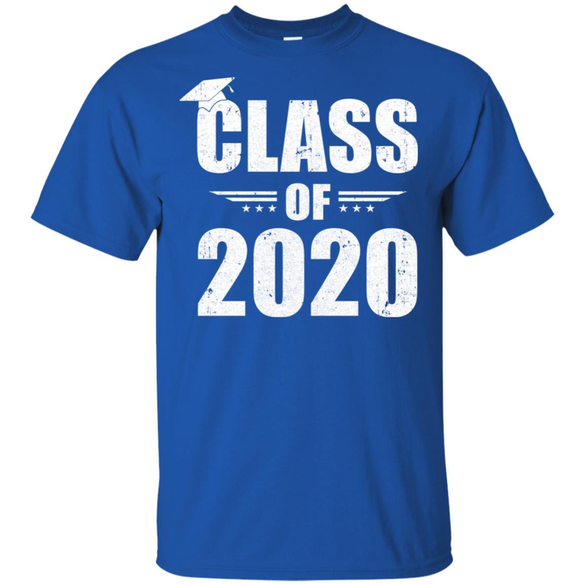 Class Of 2020 Grow With Me Graduation Year-T-Shirt & Hoodie-Classic T-Shirt-Royal