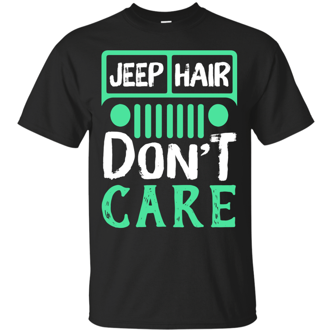 Jeep Hair Don't Care-T-Shirt & Hoodie-Classic T-Shirt-Black
