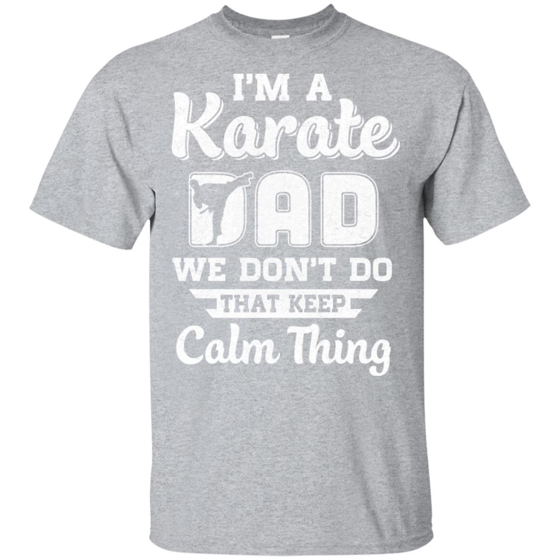 Funny Karate Dad Fighting Kyokushin Gifts-T-Shirt & Hoodie-Classic T-Shirt-Sport Grey