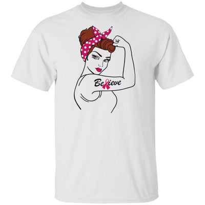 Support Multiple Myeloma Awareness Warrior Believe-T-Shirt & Hoodie-Classic T-Shirt-White
