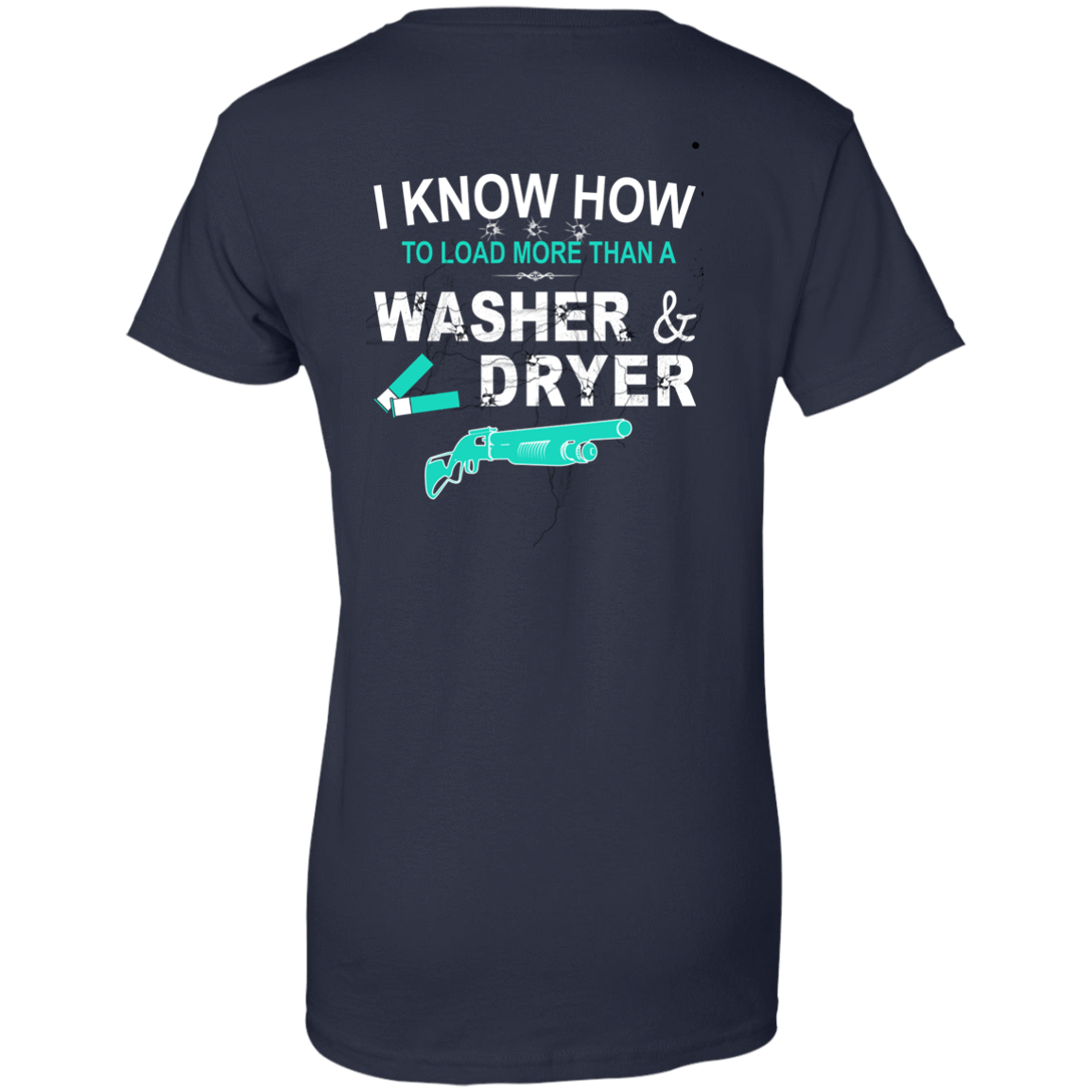 More Than A Washer and Dryer-T-Shirt & Hoodie-Women's T-Shirt-Navy