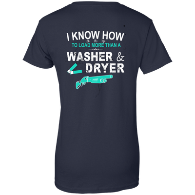 More Than A Washer and Dryer-T-Shirt & Hoodie-Women's T-Shirt-Navy