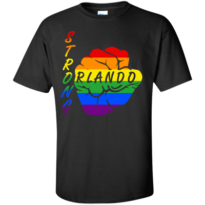 Strong Orlando LGBT-T-Shirt & Hoodie-Classic T-Shirt-Black