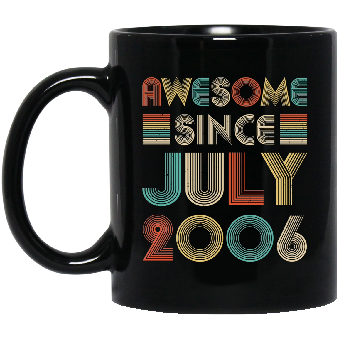 Awesome Since July 2006 Vintage 16th Birthday Gifts Mug