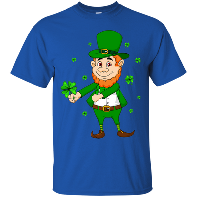 Floss Dance Leprechaun St Patricks Day Flossing-T-Shirt & Hoodie-Classic T-Shirt-Royal