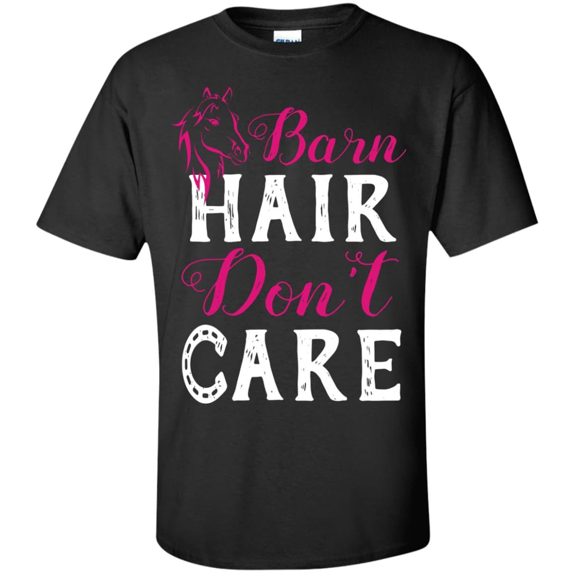 Barn Hair Don't Care-T-Shirt & Hoodie-Classic T-Shirt-Black