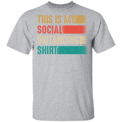 This Is My Social Distancing Vintage-T-Shirt & Hoodie-Classic T-Shirt-Sport Grey