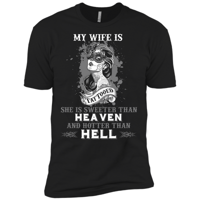 My Wife Is Tattooted-T-Shirt & Hoodie-Premium T-Shirt-Black