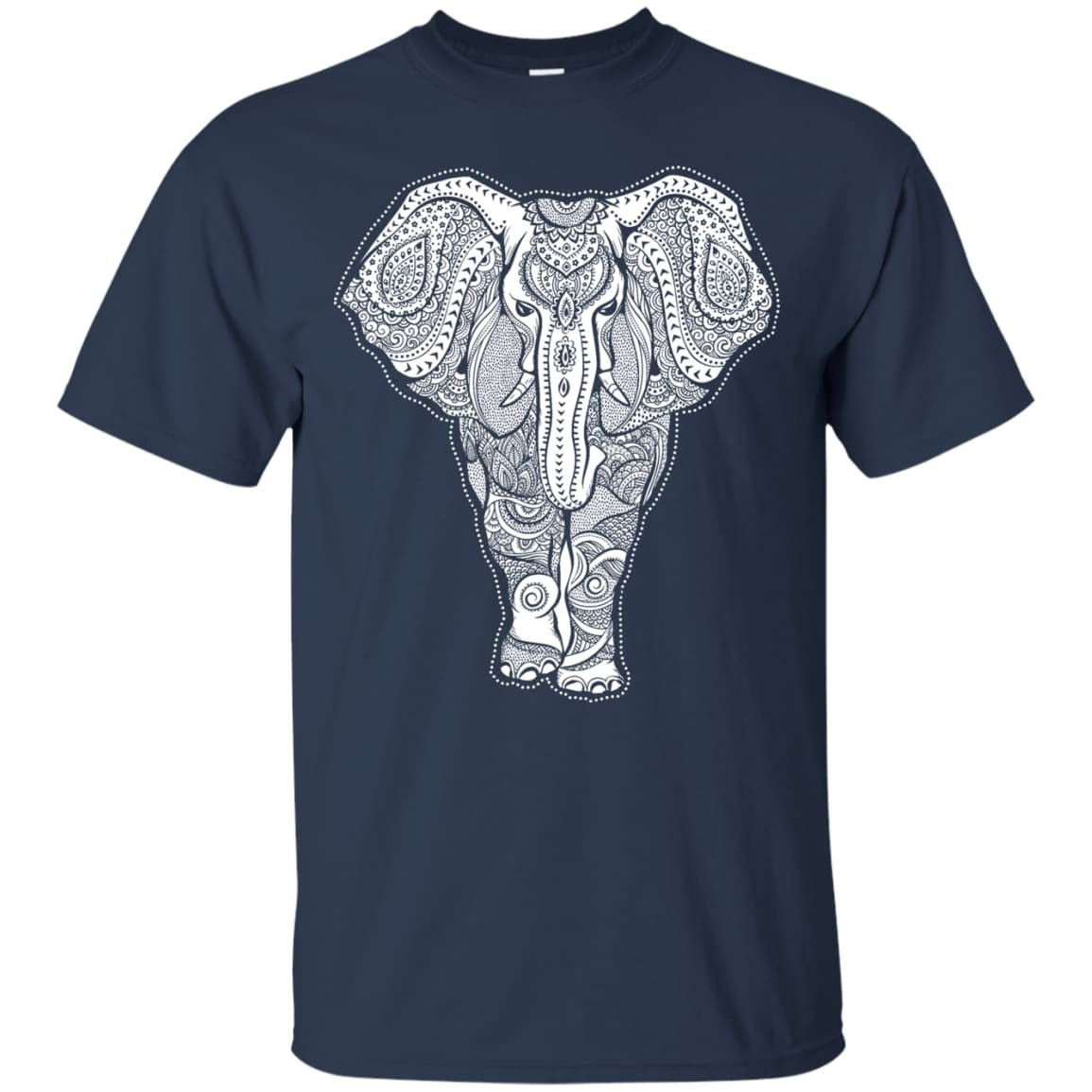 African Elephant Love-T-Shirt & Hoodie-Classic T-Shirt-Navy