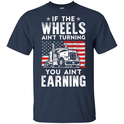 Funny Truck Driver Transporter USA Trucker Gift-T-Shirt & Hoodie-Classic T-Shirt-Navy