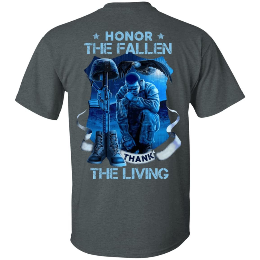 Honnor The Fallen-T-Shirt & Hoodie-Classic T-Shirt-Dark Heather