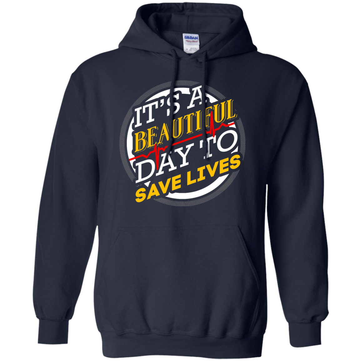 Its A Beautiful Day-T-Shirt & Hoodie-Pullover Hoodie-Navy