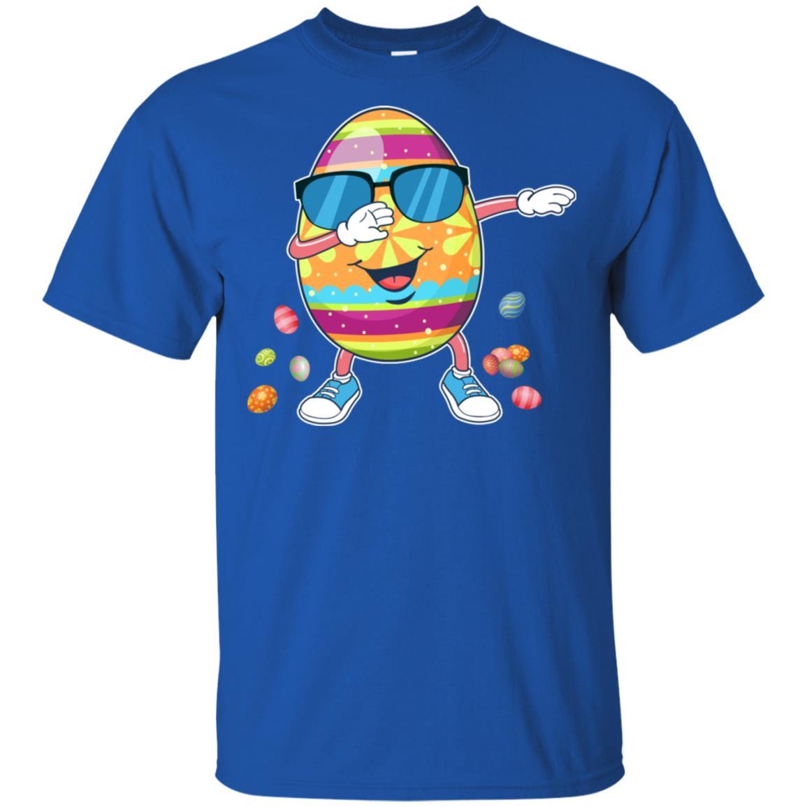 Easter Funny Birthday Dabbing Egg Gift Kids-T-Shirt & Hoodie-Classic T-Shirt-Royal