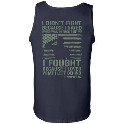 US Veteran Affairs-T-Shirt & Hoodie-Unisex Tank-Navy