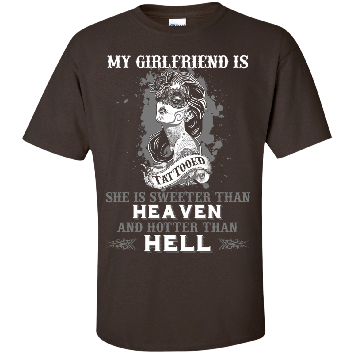 My Girlfriend Is Tattooted-T-Shirt & Hoodie-Classic T-Shirt-Dark Chocolate