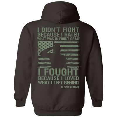 US Veteran Affairs-T-Shirt & Hoodie-Pullover Hoodie-Dark Chocolate