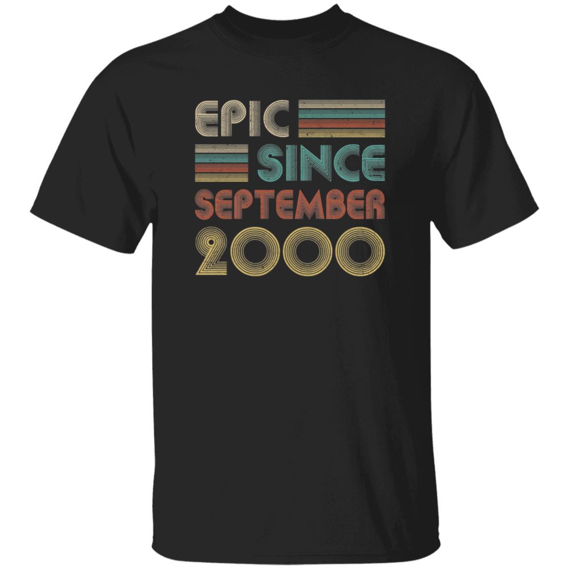 Epic Since September 2000 Vintage 22th Birthday Gifts