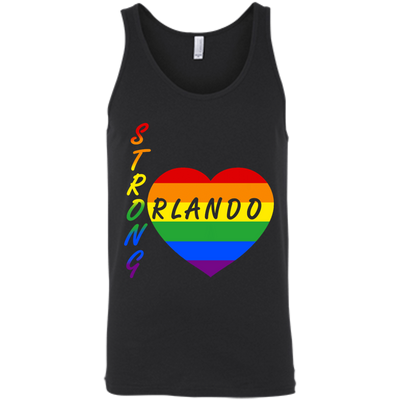 Strong Orlando-T-Shirt & Hoodie-Unisex Tank-Black
