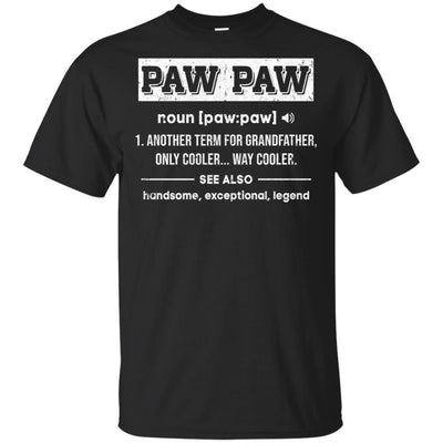 PawPaw Gifts Grandpa Definition Fathers Day-T-Shirt & Hoodie-Classic T-Shirt-Black