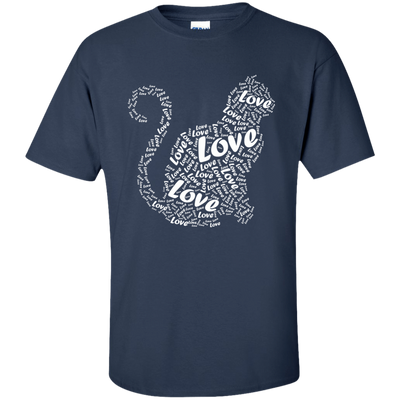 I Love Cats-T-Shirt & Hoodie-Classic T-Shirt-Navy