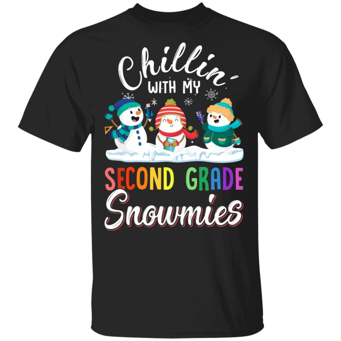 Chillin' With Second Grade Snowmies Christmas Teacher Gifts