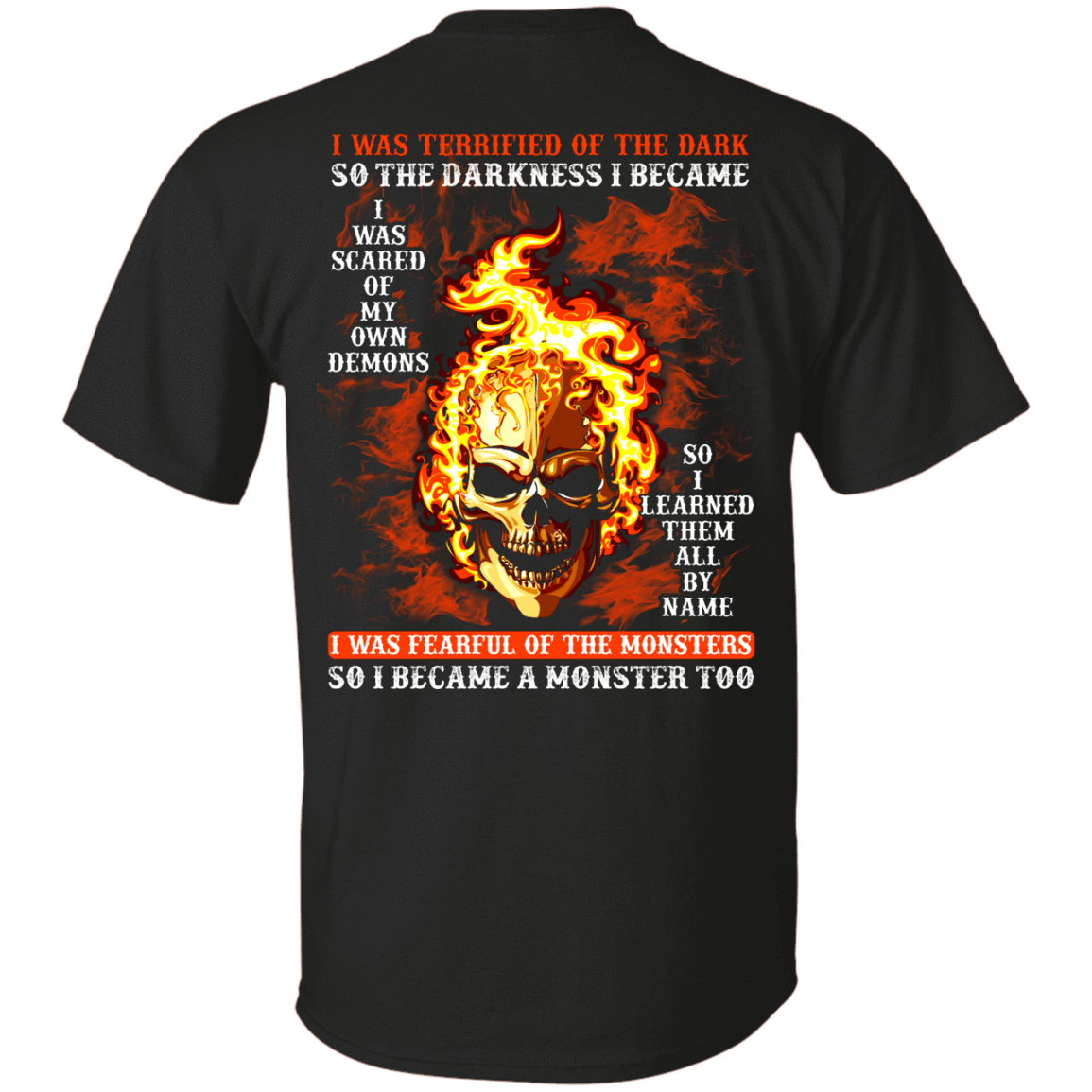 I BECAME THE MONSTER LIKE THAT T Shirt-T-Shirt & Hoodie-Classic T-Shirt-Black