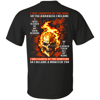 I BECAME THE MONSTER LIKE THAT T Shirt-T-Shirt & Hoodie-Classic T-Shirt-Black