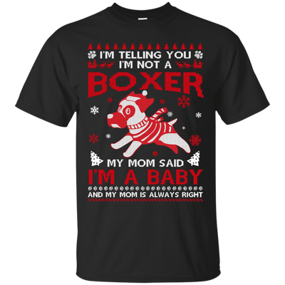I'm Telling You I'm Not A Boxer-T-Shirt & Hoodie-Classic T-Shirt-Black
